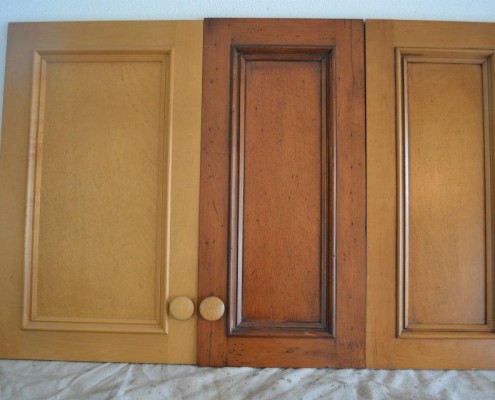 Tahoe Truckee wood staining and distressing