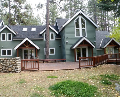 Tahoe City exterior painting