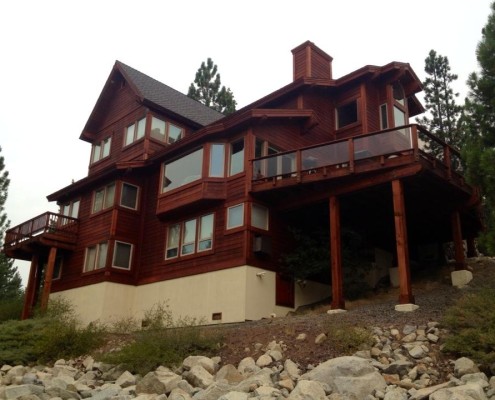 truckee exterior staining